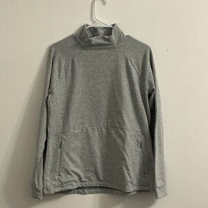 Ladies Heather Gray Kyodan Outdoor Mock Neck Tunic Size Large